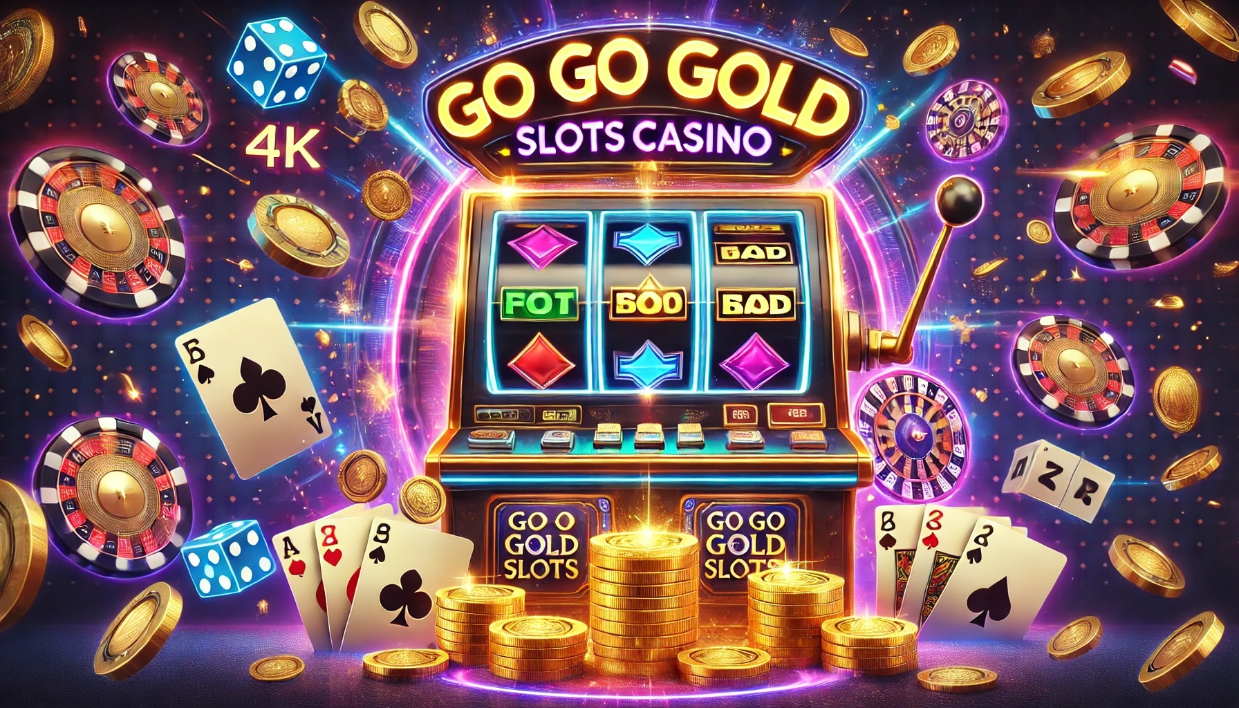 GoGo Gold Slots Überprüfung.