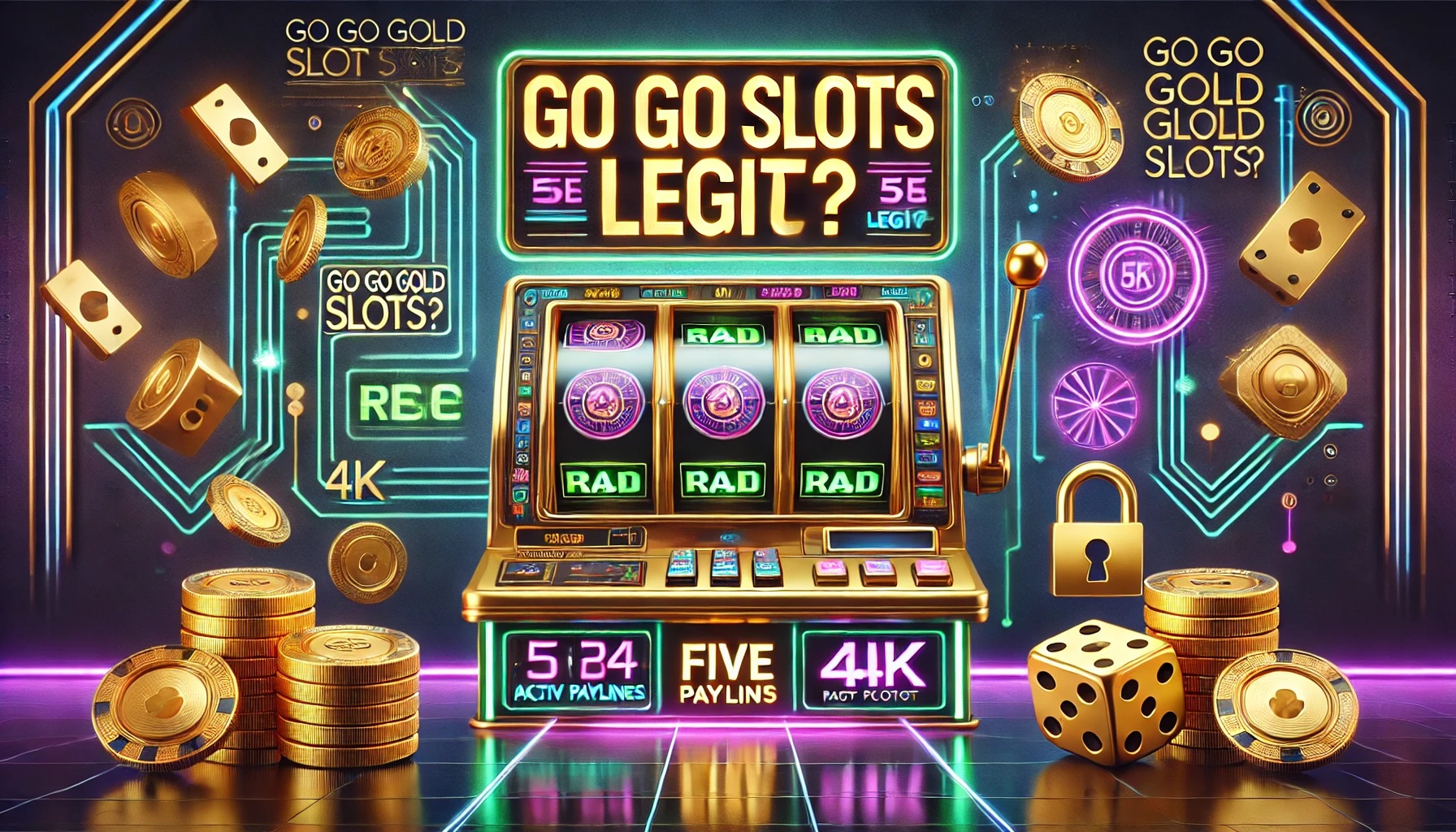 Go Go Gold Slots Rechtmäßigkeit.